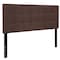 Flash Furniture Full Bedford, Headboard, Brown Fabric HG-HB1704-F-DBR-GG - alternate 5